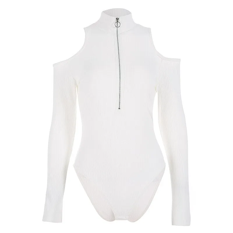 Body Zippé Blanc