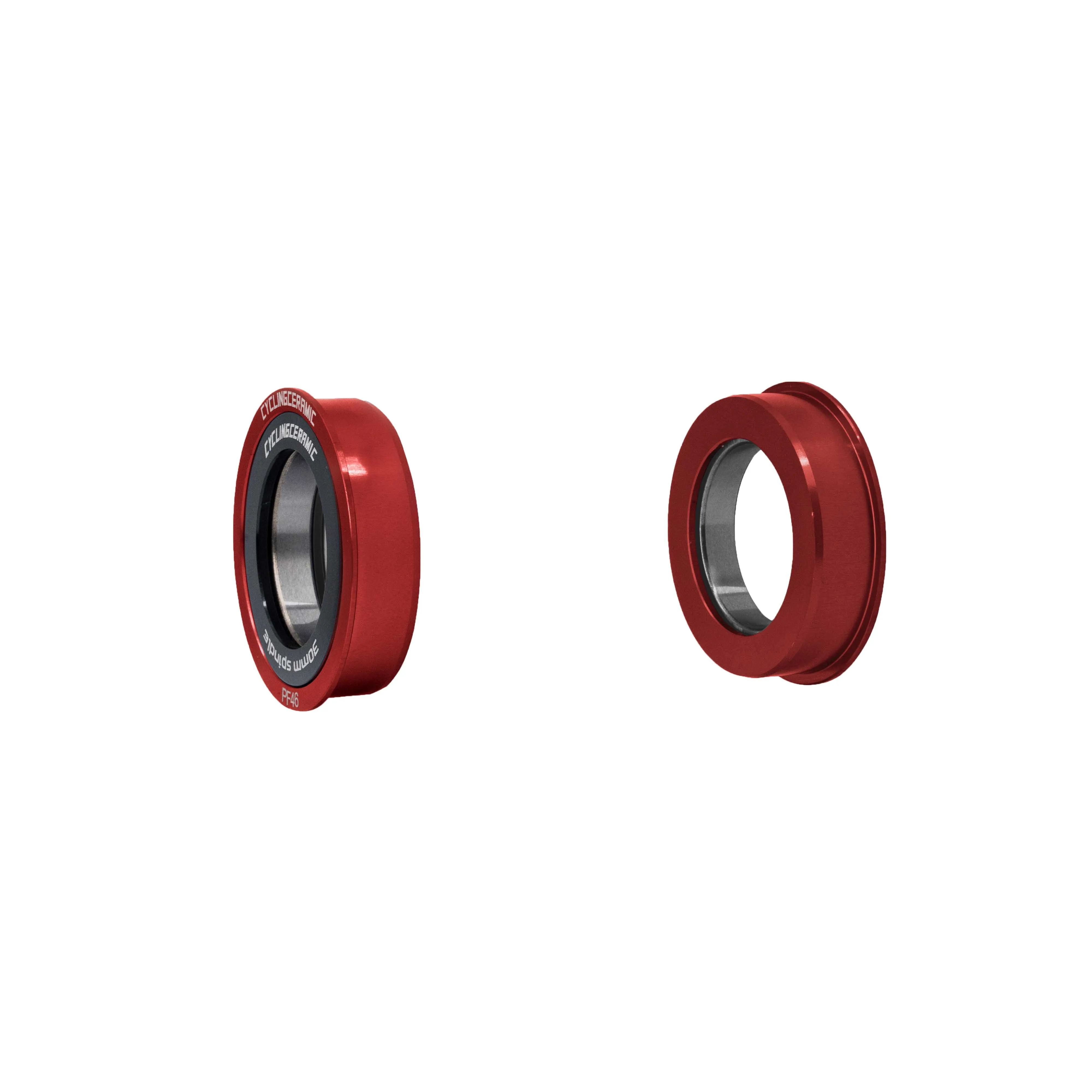 Botier de Pédalier CYCLINGCERAMIC BB386EVO Rouge