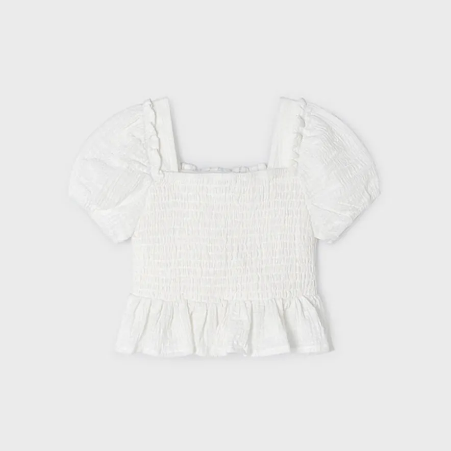 Chandail Dentelle Fille Mayoral