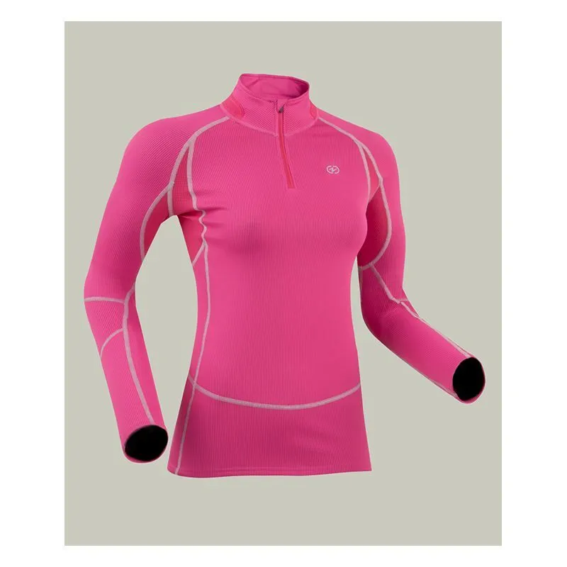 Damart Sport Activ Body 4 - T-Shirt col zippé montant femme | Hardloop