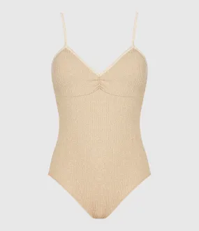 LA NOUVELLE Partager  Body Georgia Biscotti lurex  