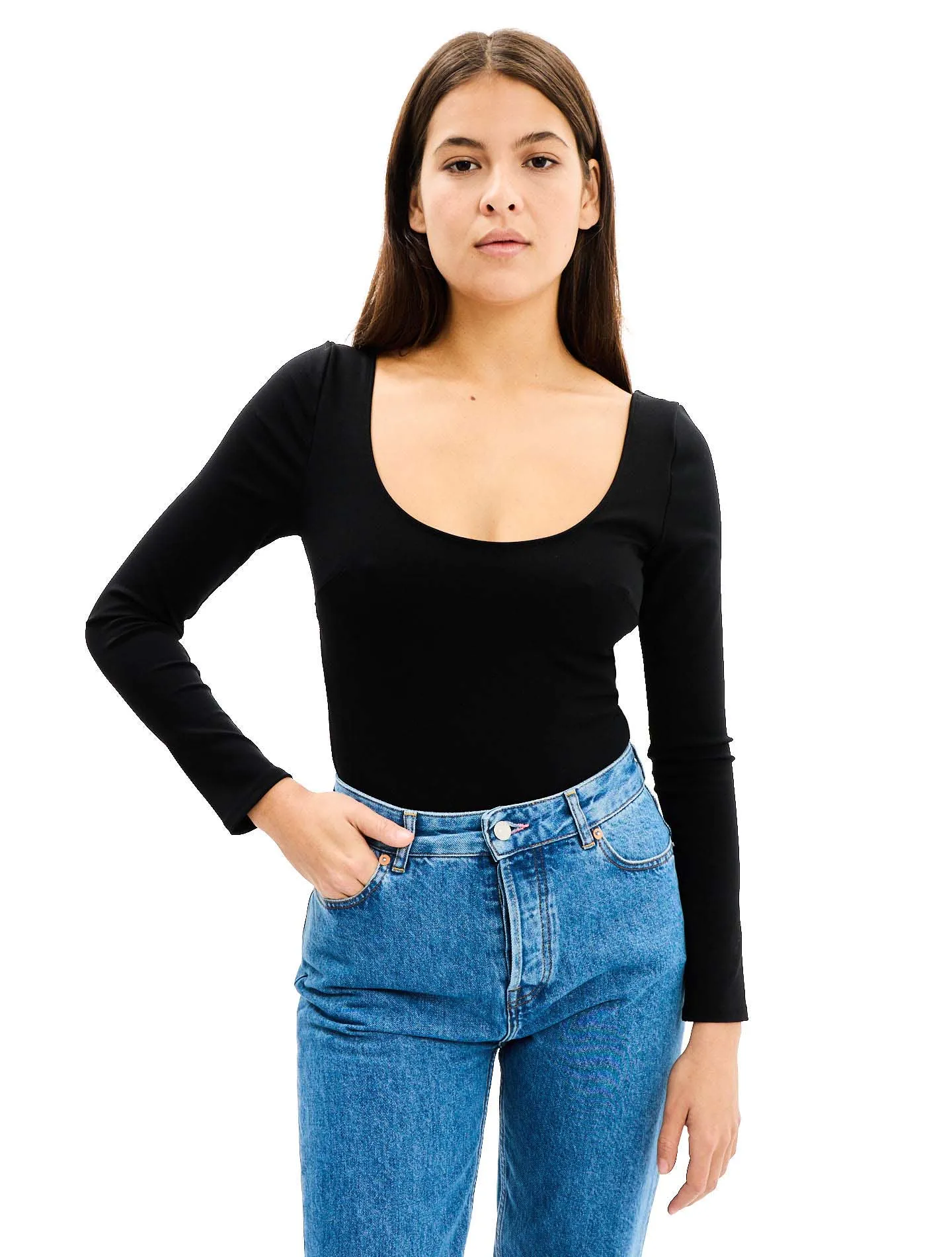 Le Body Iconic Power stretch Noir Black Coffee