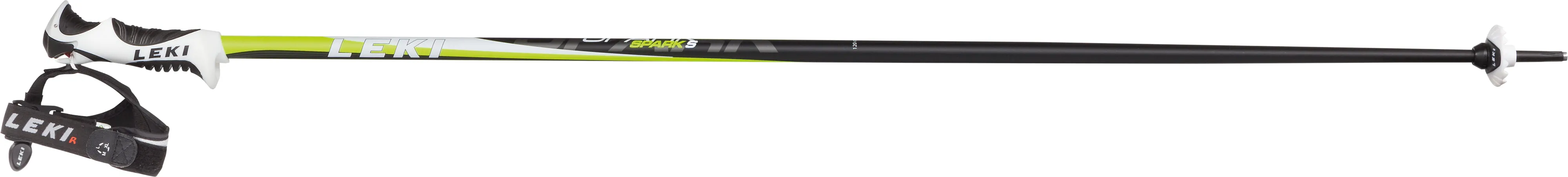 Leki Spark S Noir/Jaune neufs - Btons de ski adultes