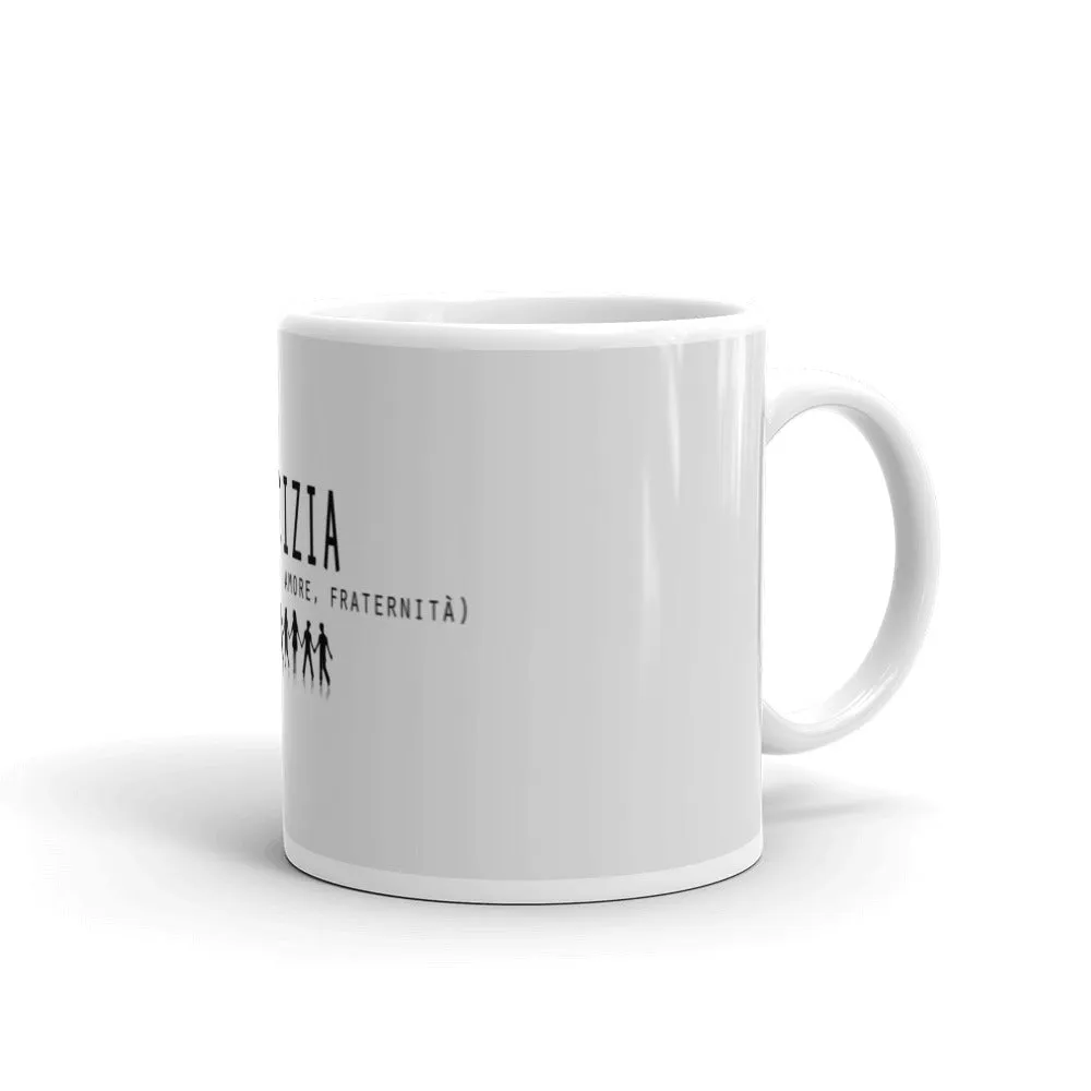 Mug Blanc Brillant Amicizia