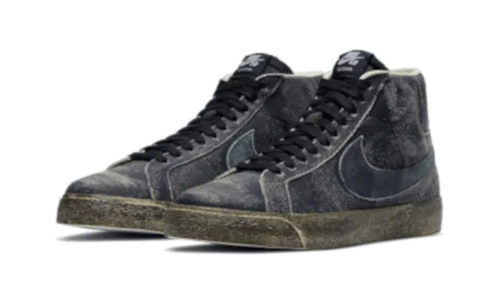 Nike Sb Blazer Mid Faded Black