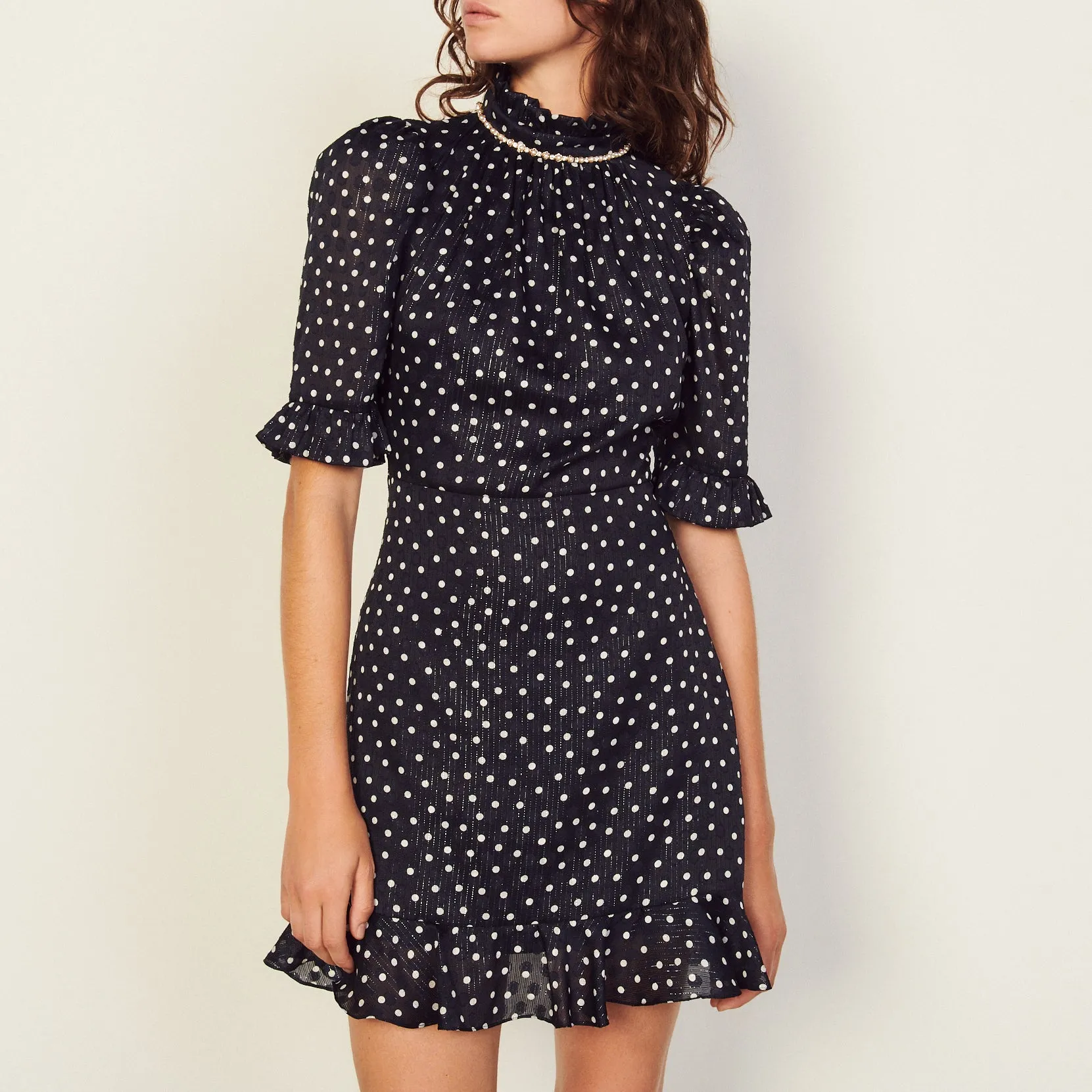 ROBE Marine / Blanc