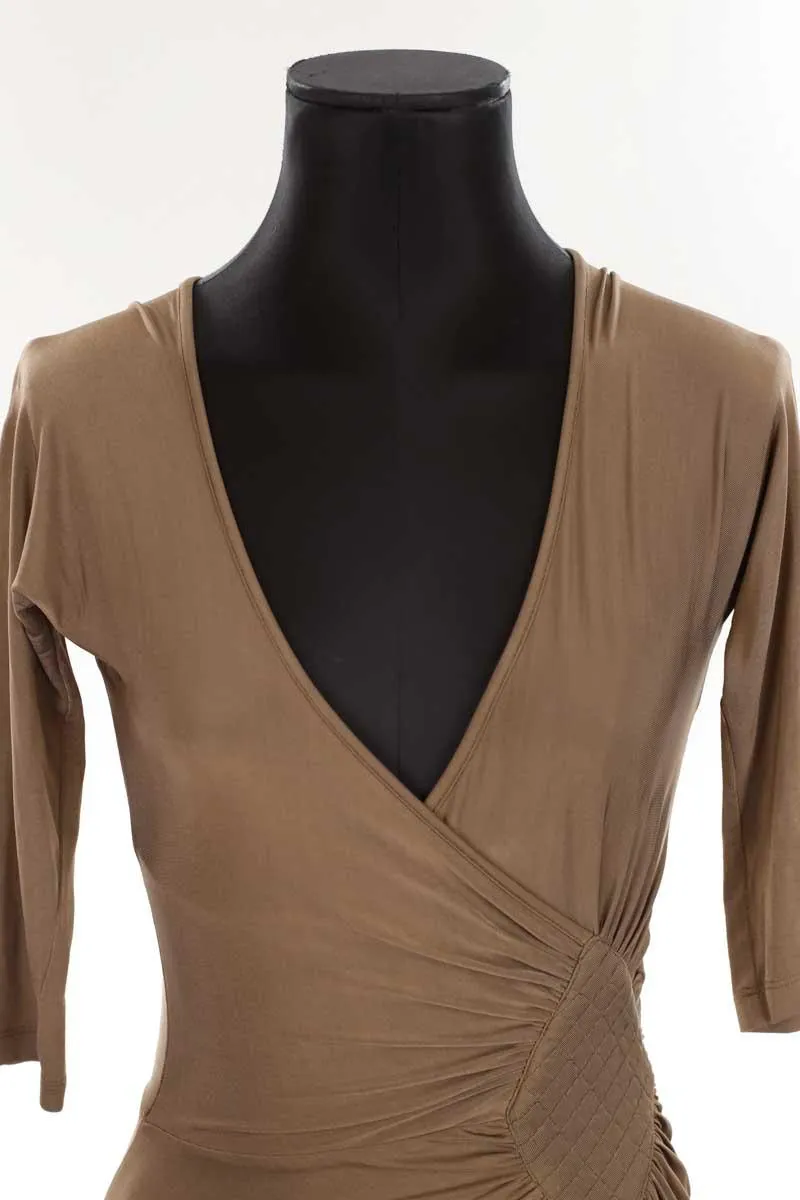 Robe marron