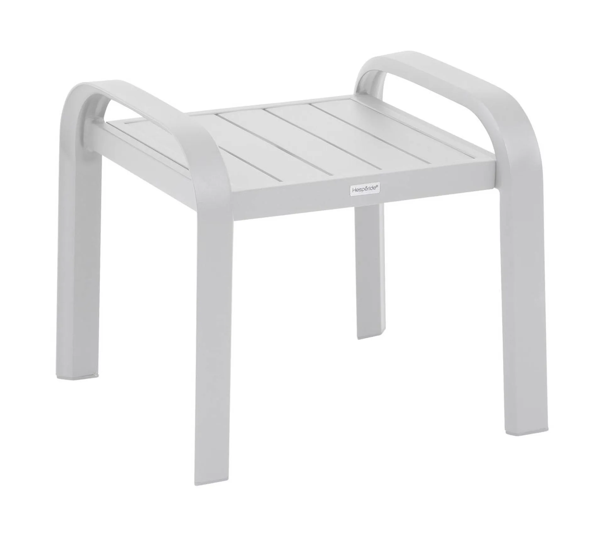 Salon De Jardin Duo Elyn Noisette et Blanc