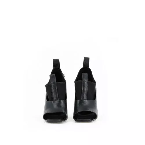 Sandales 36 Balenciaga Cuir lisse Noir