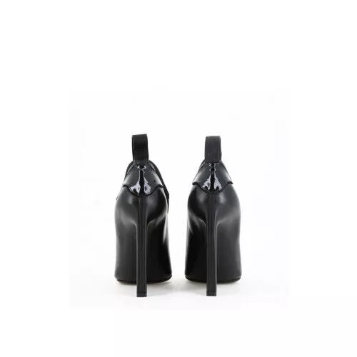 Sandales 36 Balenciaga Cuir lisse Noir