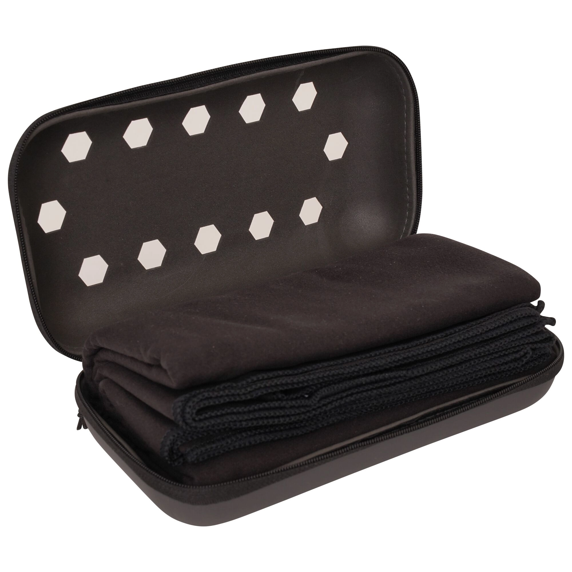 Serviette HEX | Noir