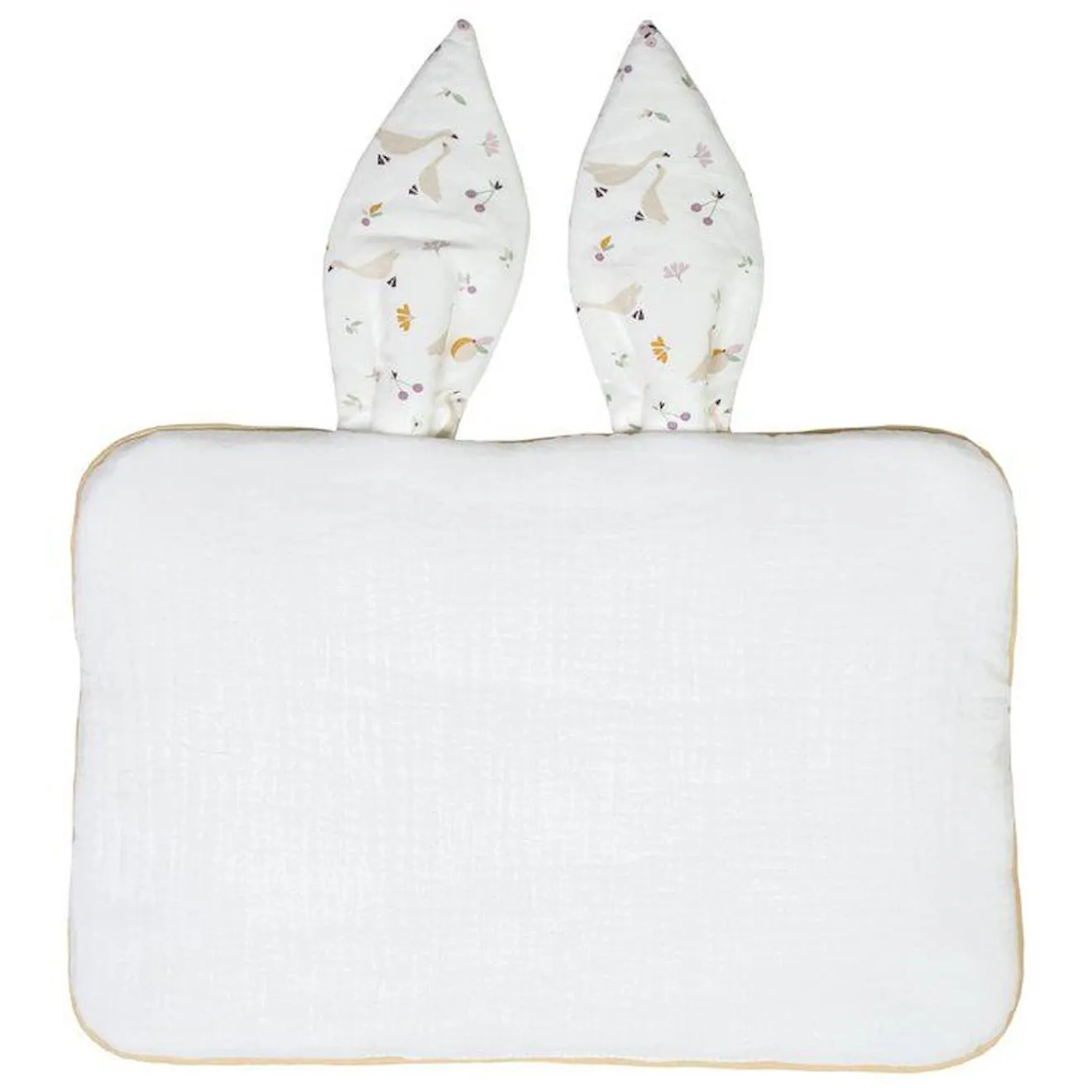Sevira Kids - Oreiller extra plat lapin Sidonia - Multicolore blanc - Sevira Kids