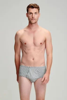Slip ouvert motifs "voiliers" - coton léger issu de l’agriculture biologique
