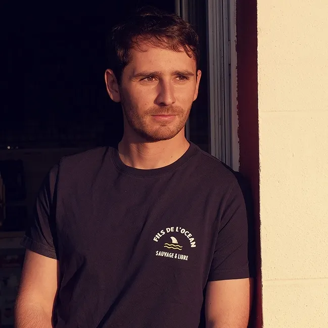T-shirt Fils de l'Océan - Marine