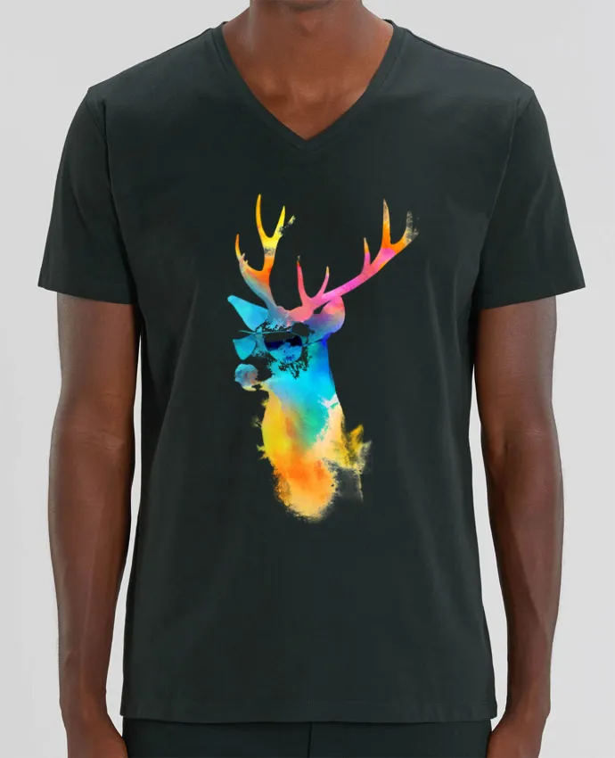 T-shirt homme Sunny stag par robertfarkas