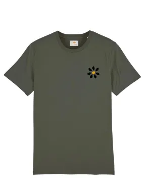 T-Shirt Klout Rudbeckia Kaki pour Femme et Homme
