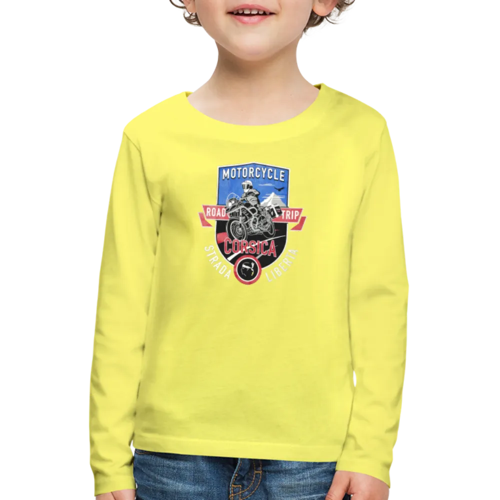 T-shirt ML Enfant Motorcycle Corsica