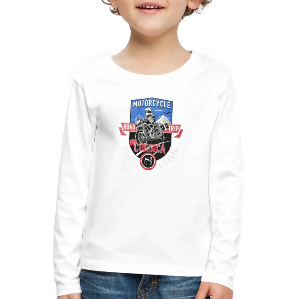 T-shirt ML Enfant Motorcycle Corsica