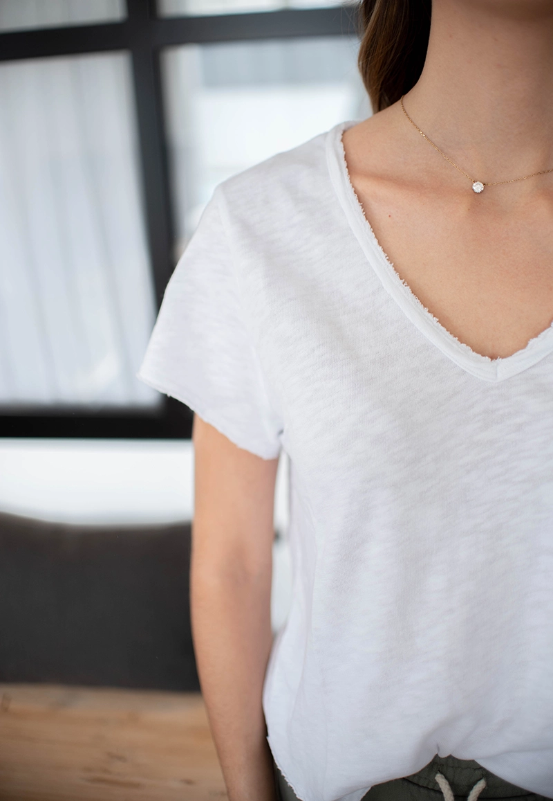 T-shirt Sonoma Blanc - American Vintage | Les Chiquettes