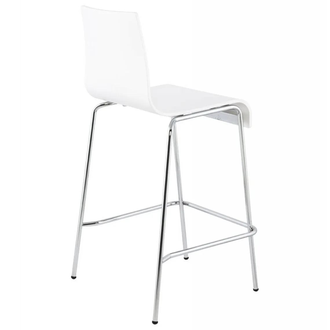 Tabouret de bar blanc en métal APRIO | Tabouret de bar 3 SUISSES