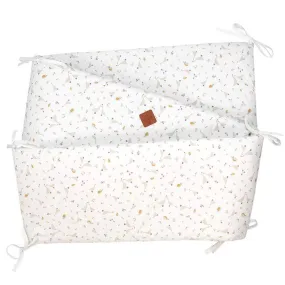 Tour de lit universel en coton - SEVIRA KIDS - Sidonia Multicolore - 100% coton - 210x30 cm blanc - Sevira Kids