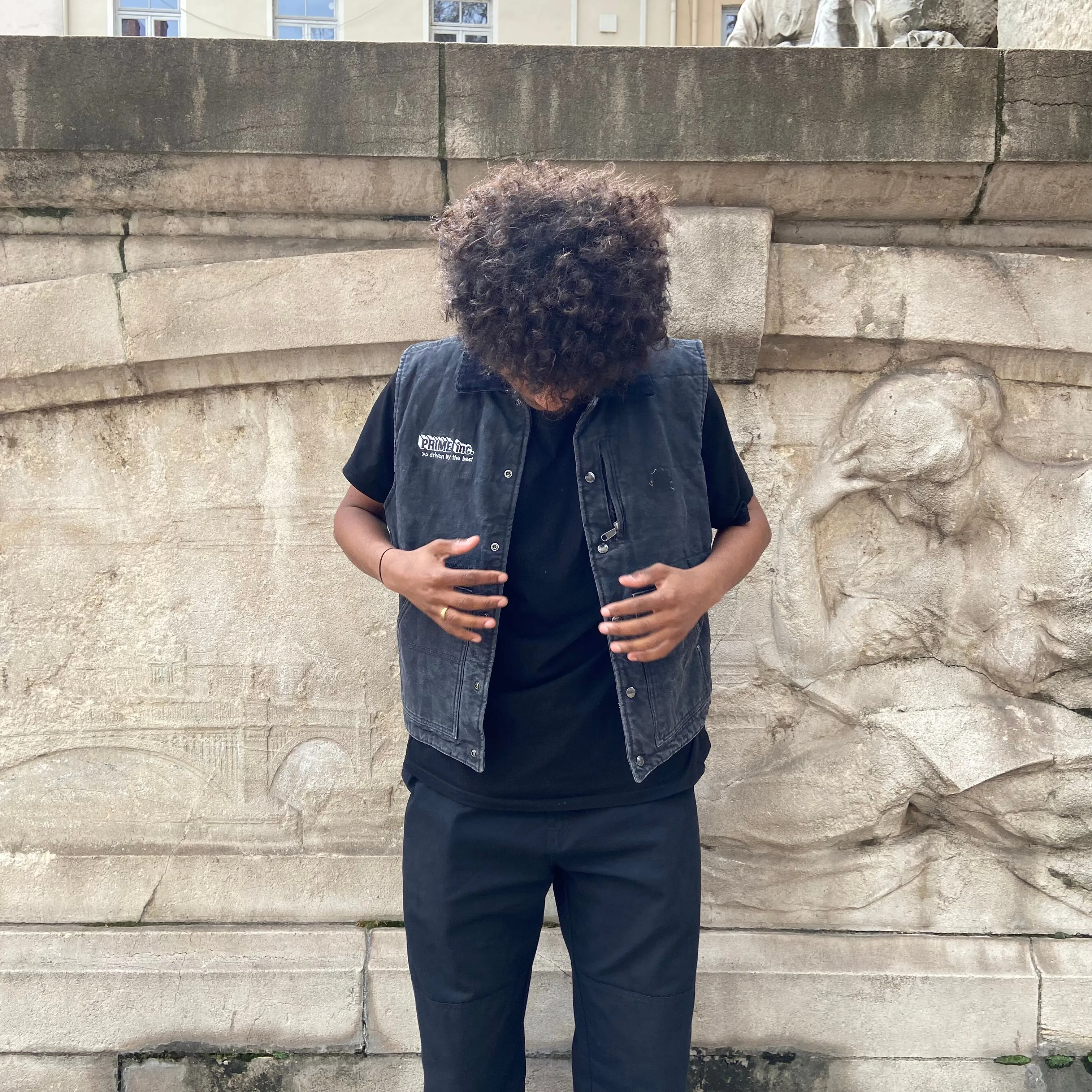 Veste Carhartt sans manche "Prime Inc" Made in Mexico - L - La Bonne Tenue