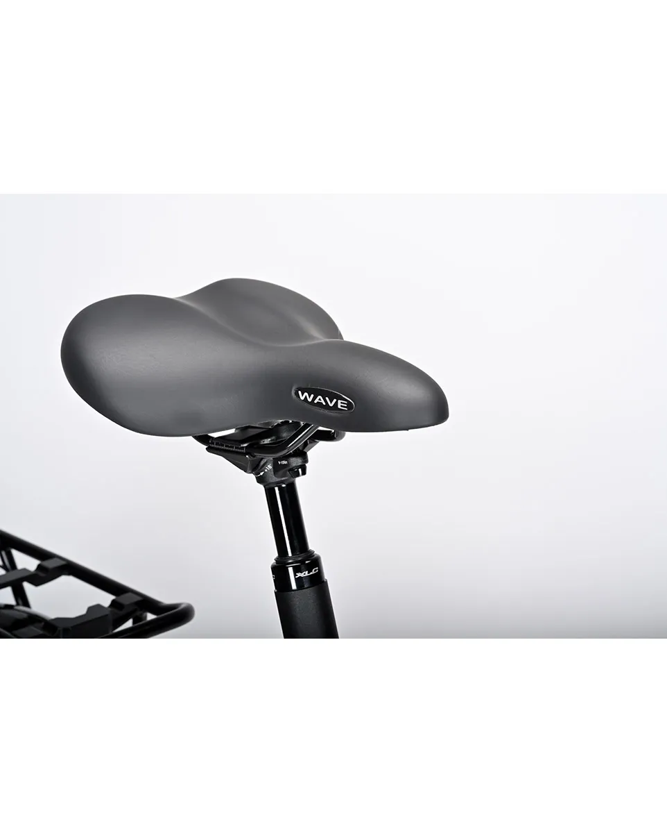 Vélo électrique urbain Unisexe TRIA 10 WAVE Gris